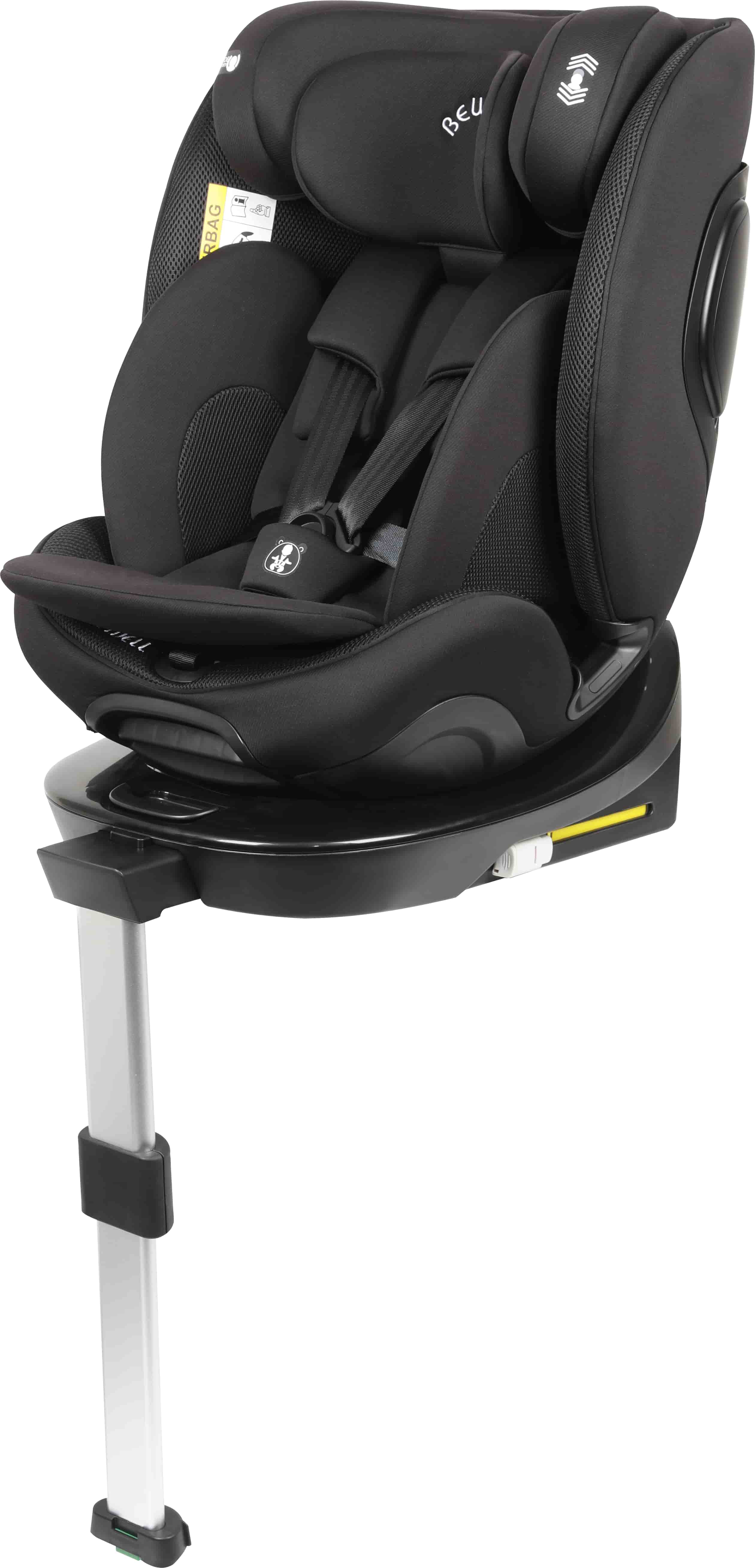 ISOFIX agus cos Tacaíochta Suíochán Sábháilteachta Gluaisteán Leanaí don Leanbh 40-150cm